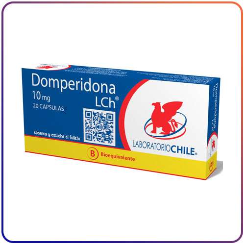 DOMPERIDONA 10 MG X 20 CAPSULAS LAB CHILE